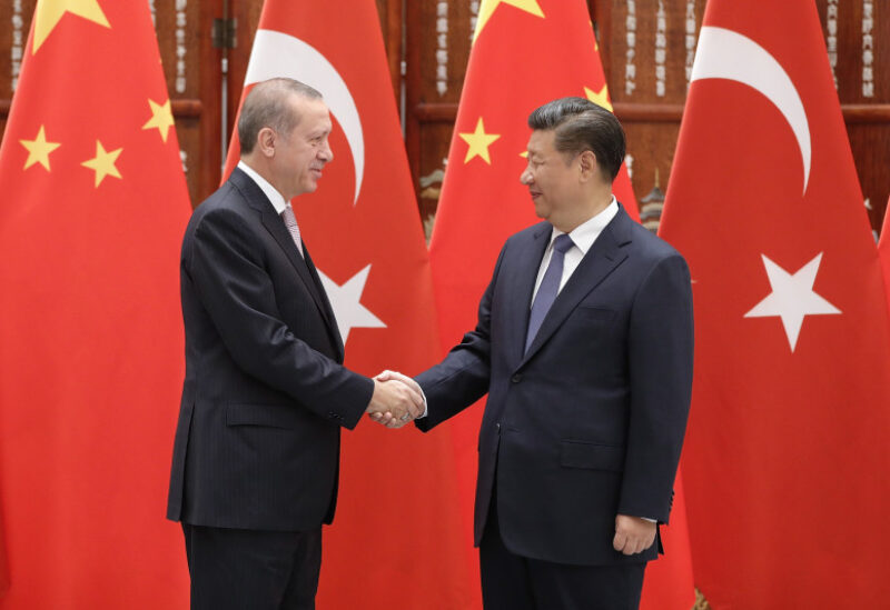 Turkish President Recep Tayyip Erdogan and Chinese President Xi Jinping