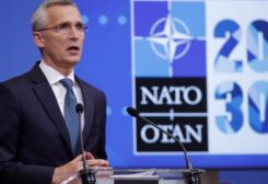 NATO Secretary-General Jens Stoltenberg gives a news conference ahead of video conference with foreign and defense ministers, at the Alliance's headquarters in Brussels, Belgium May 31, 2021. REUTERS