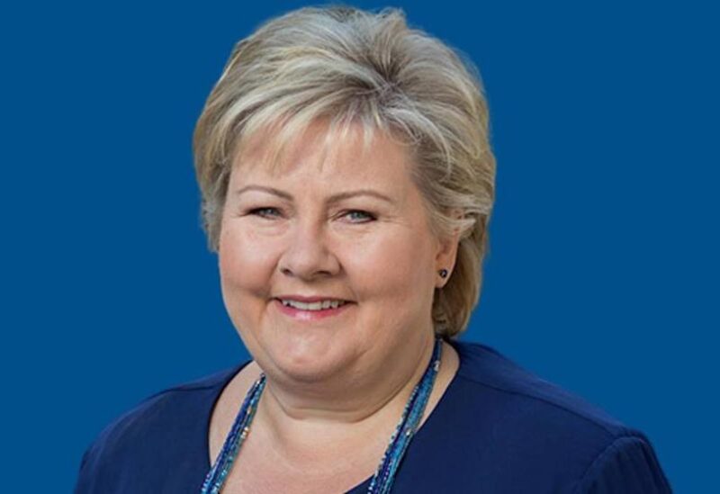 Norway's prime minister Erna Solberg