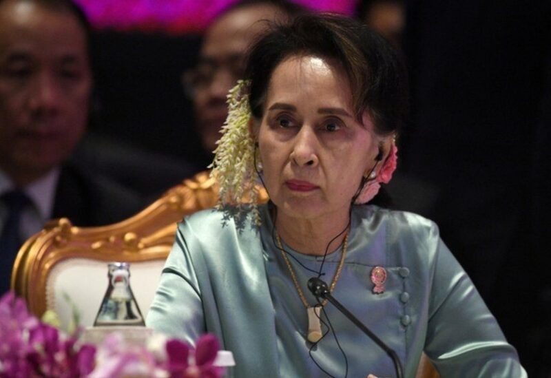 Deposed leader Aung San Suu Kyi