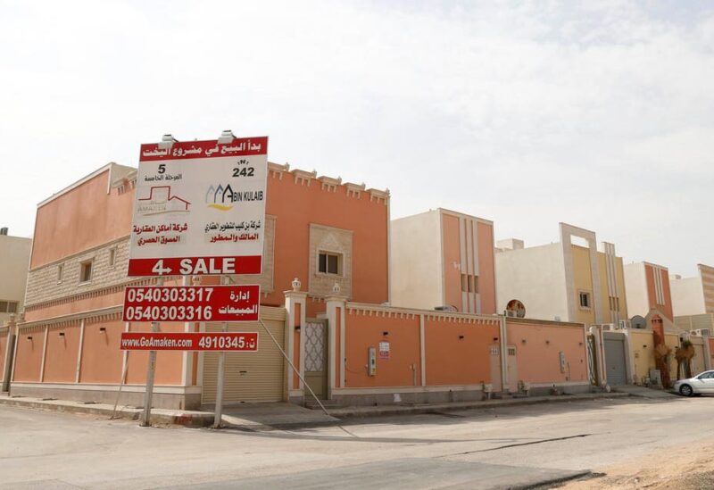Villas for sale are seen in Riyadh, Saudi Arabia, March 1, 2017. (Reuters)