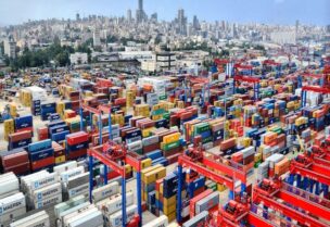 Container Terminal at Beirut Port