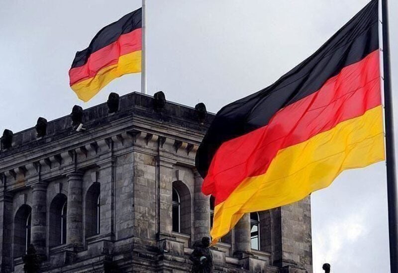 A German flag flutters in Berlin, Germany, September 6, 2020.REUTERS