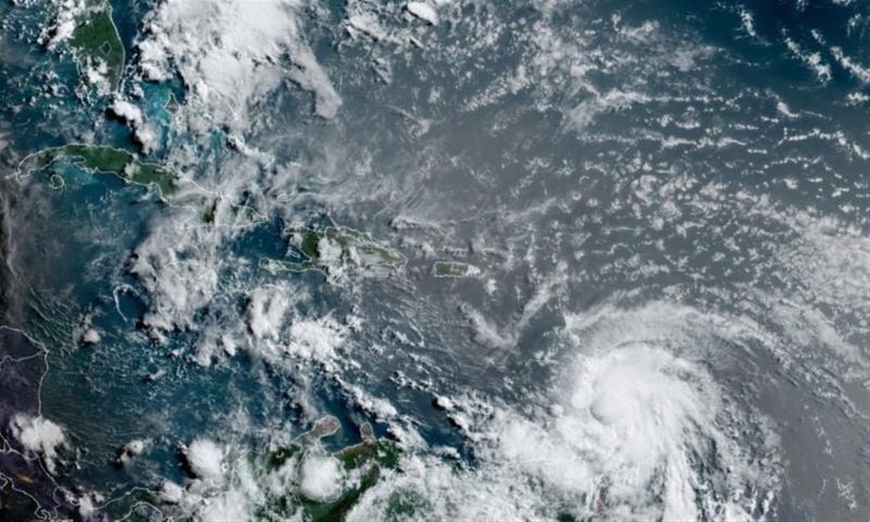 Hurricane Elsa Cuts Power Batters Homes In Barbados Sawt Beirut   Hurricane Elsa 