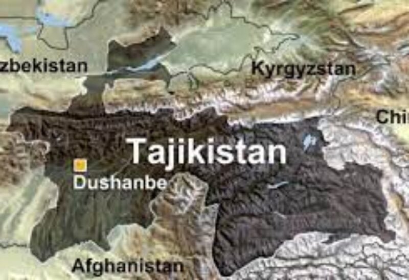 Tajikistan map