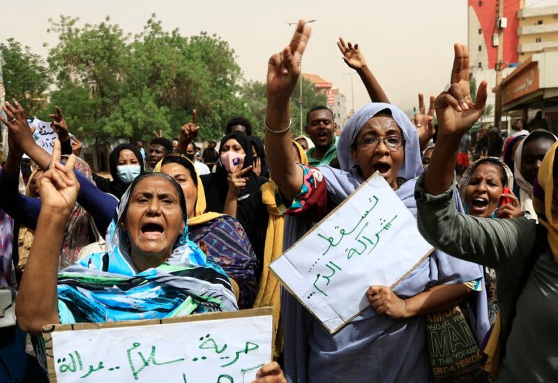 Sudanese Women protesters