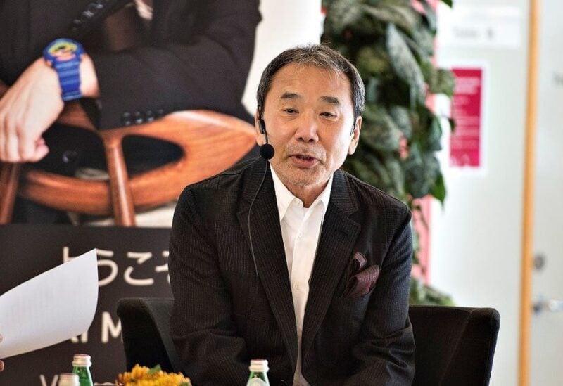 Japanese writer Haruki Murakami attends an reading event at Odense Library in Odense, Denmark. (File photo: Reuters)