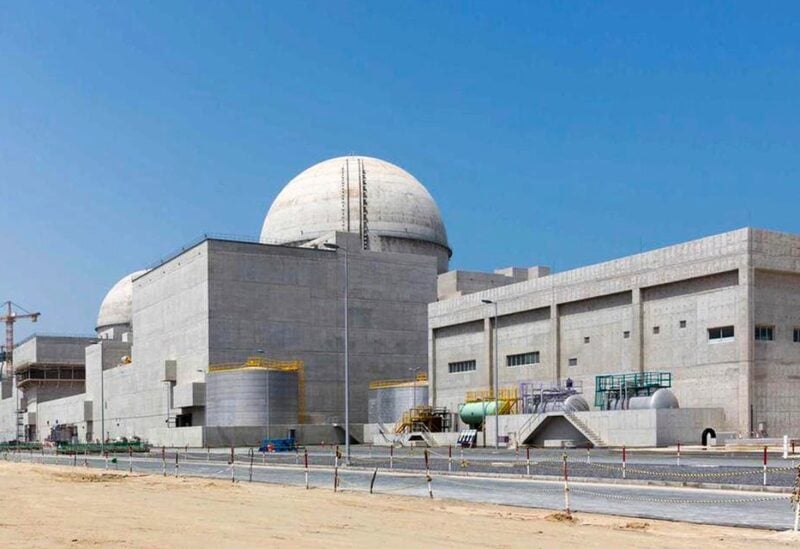 File photo of Barakah nuclear power plant in Abu Dhabi's Western desert. (AP)