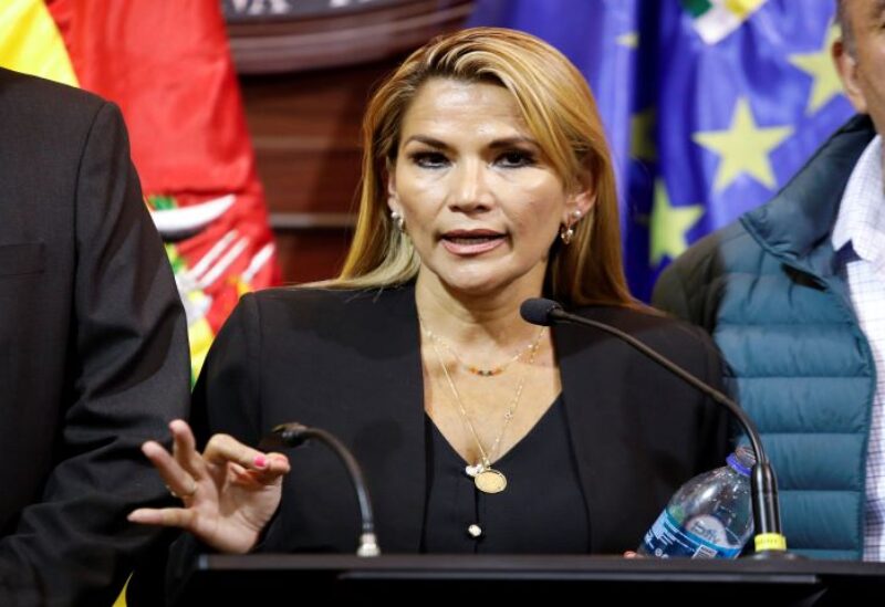 Former Bolivian President Jeanine Anez