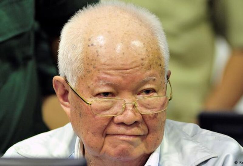 Former Khmer Rouge leader Khieu Samphan