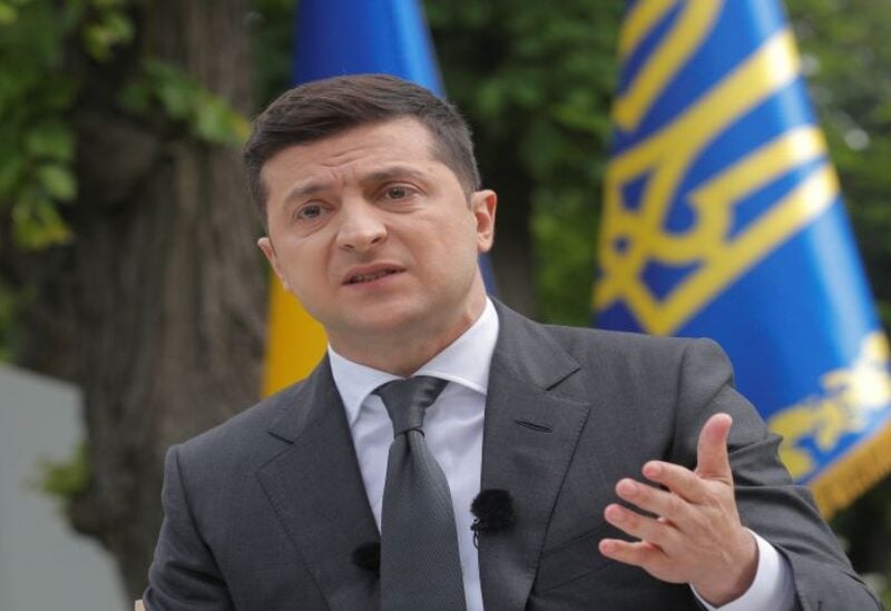 Ukraine President Volodymyr Zelenskiy