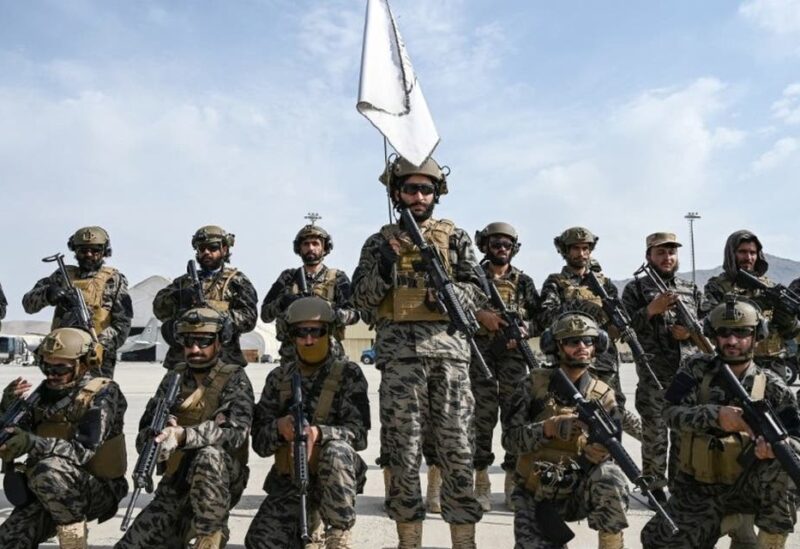 Members of the Taliban Badri 313 military unit take a position at the airport in Kabul on August 31, 2021, after the US has pulled all its troops out of the country. (File photo: AFP)