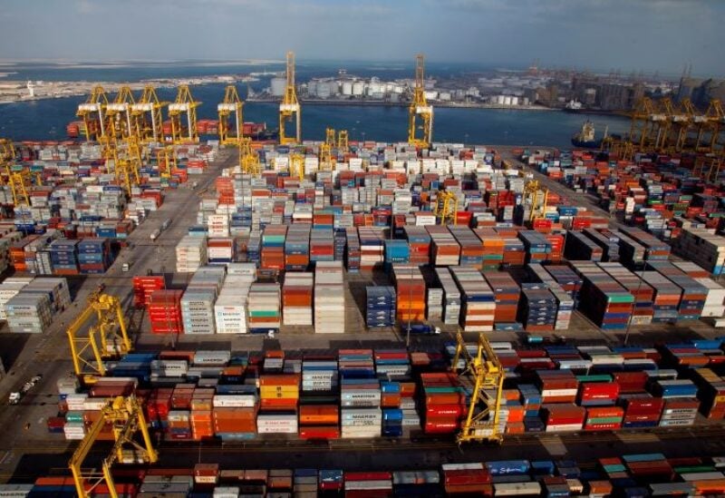 Cargo containers at Dubai’s Jebel Ali Port. Dubai