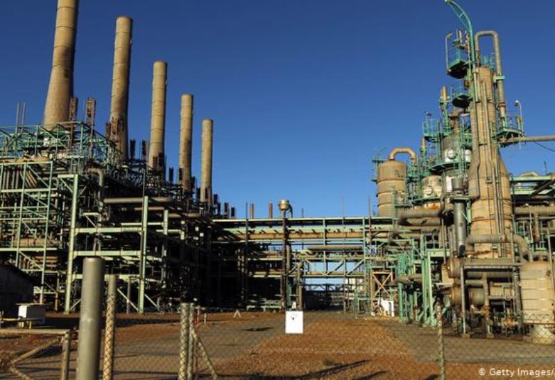 Libya, oil refinery