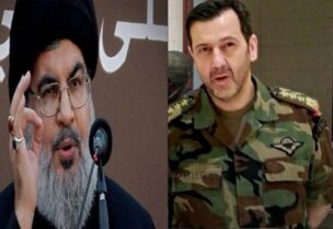 Nasrallah and Maher Al-Assad