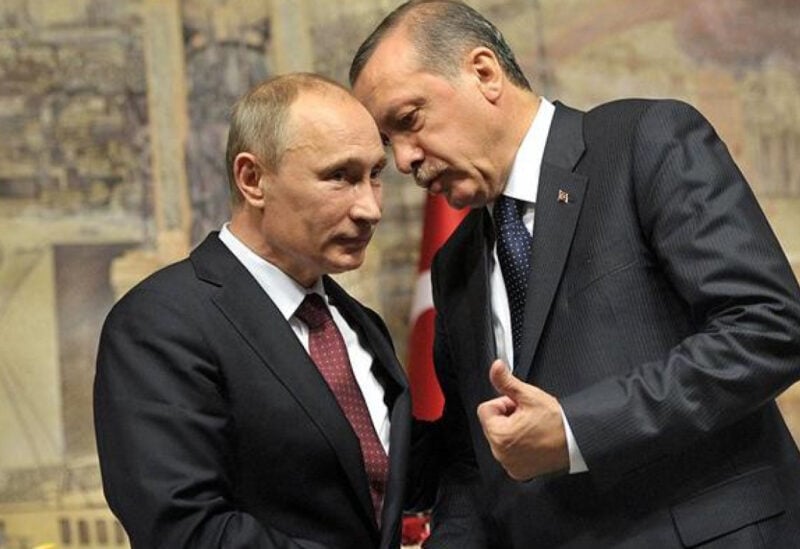 Russian President Vladimir Putin and Turkish President Rajab Tayeb Erdogan