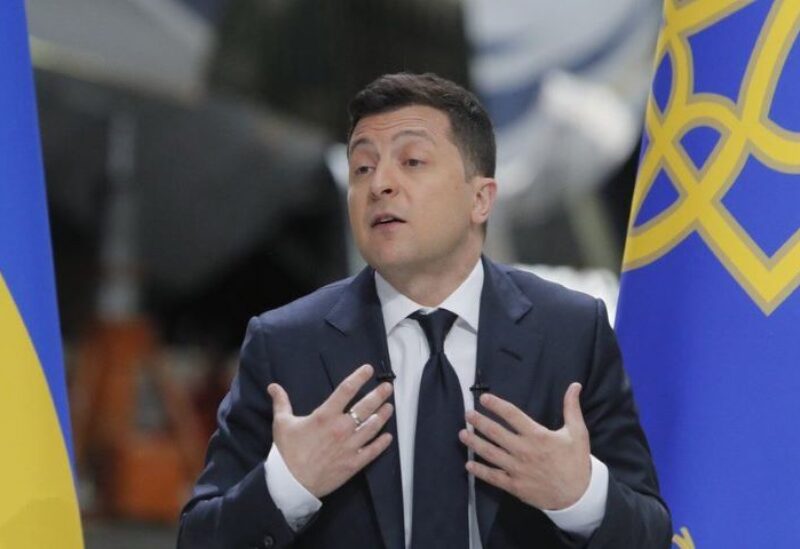 Ukraine's President Volodymyr Zelenskiy