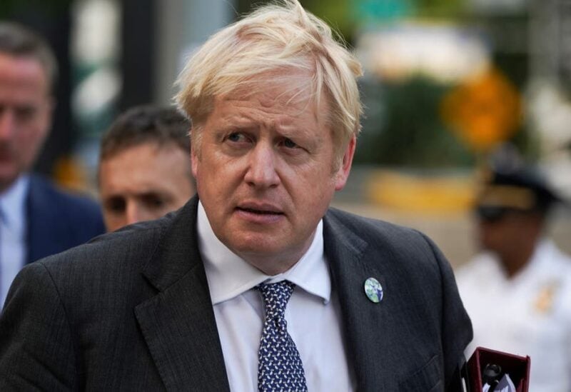 British Prime Minister Boris Johnson