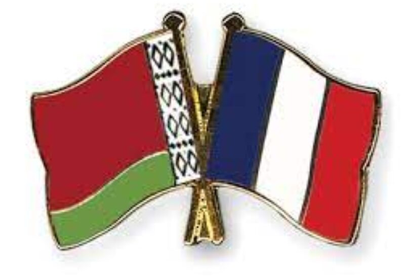 Belarusian and French flags