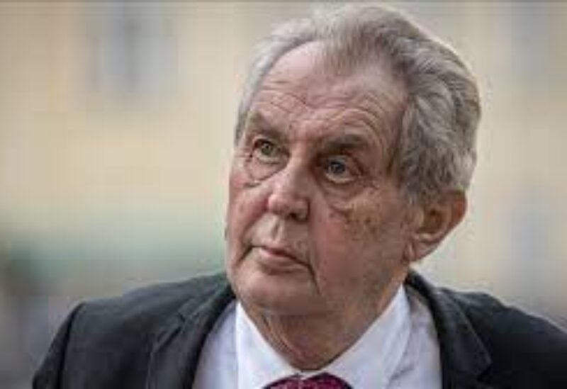 Czech President Milos Zeman