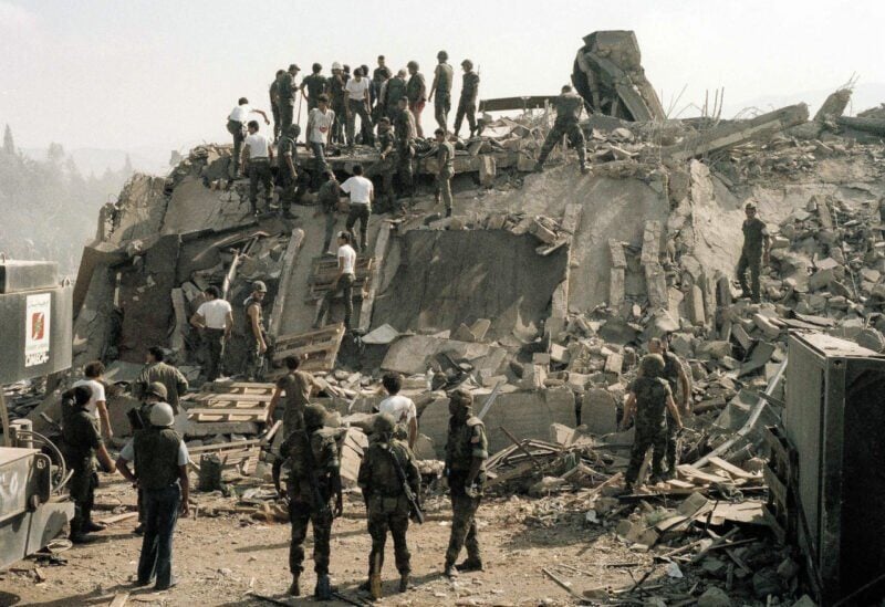 Marines barracks bombing in Beirut