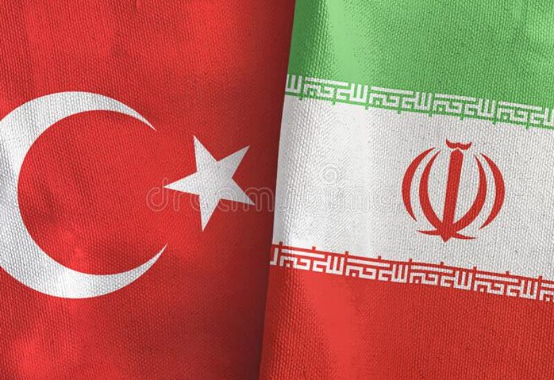 Turkish and Iranian flags