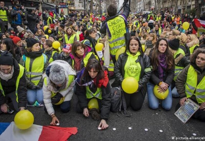 France yellow vests protests