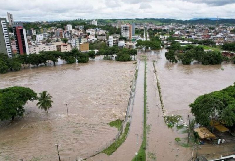 Dams burst in northeastern Brazil