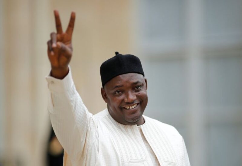 Gambia's incumbent president, Adama Barrow