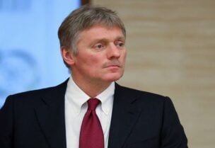 Kremlin spokesman Dmitry Peskov speaks in Moscow, Russia