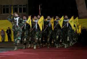 Members from Hezbollah militia