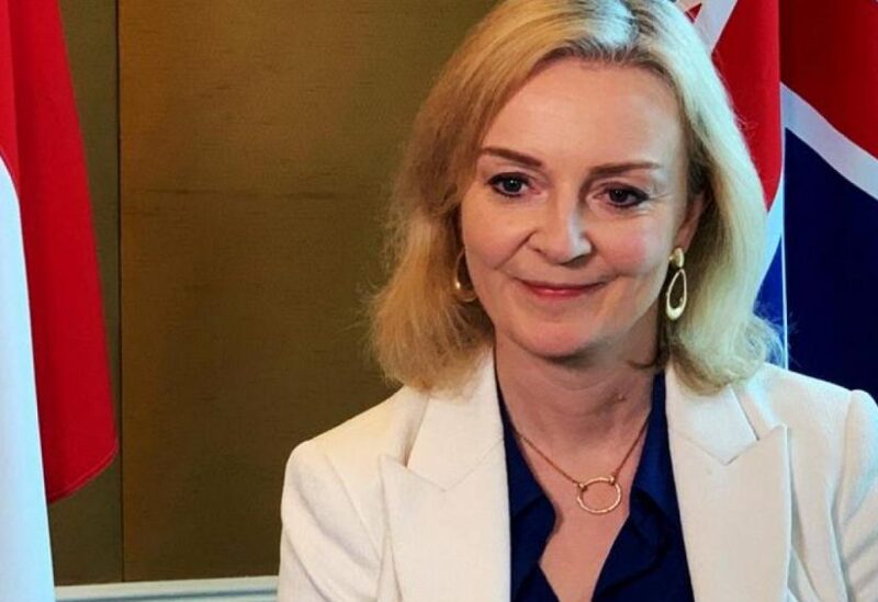 British Foreign Secretary Liz Truss