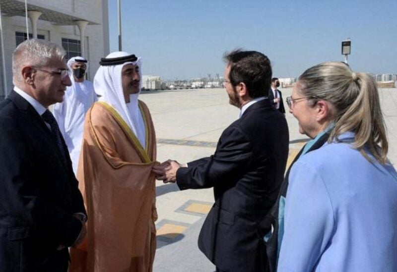 Israeli President Herzog visits the UAE for the first time