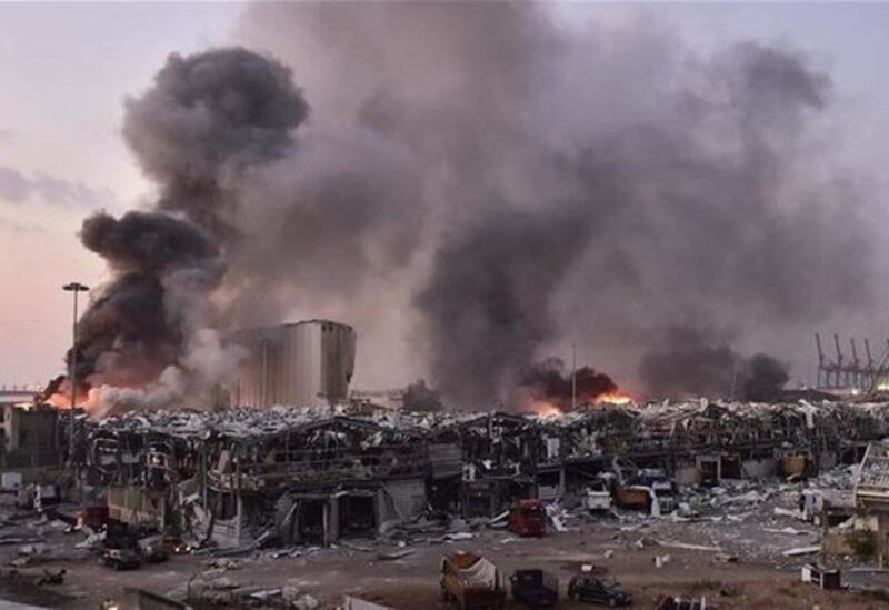 Damages of Beirut Port Blast