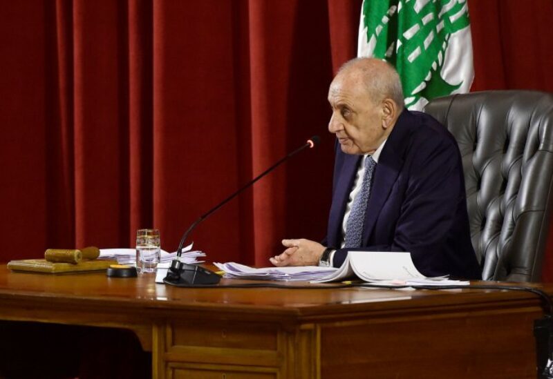 Nabih Berri Lebanese Parliament Speaker