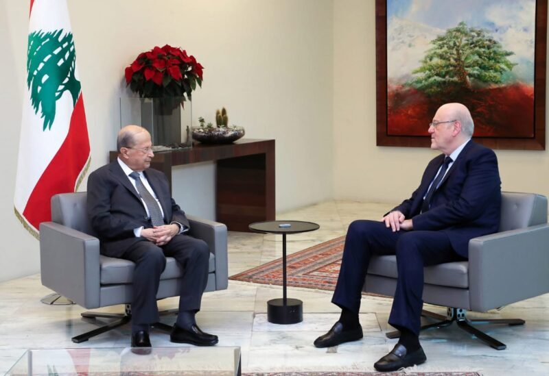 President Aoun and PM Mikati