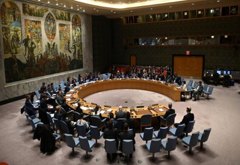 UN Security Council meeting at United Nations headquarters in New York