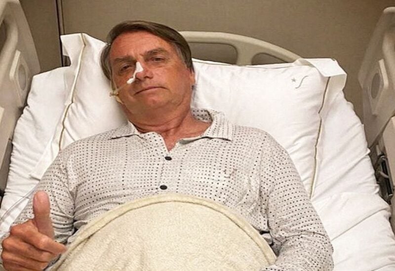 Former Brazilian President Jair Bolsonaro was admitted to a hospital in Orlando, Florida