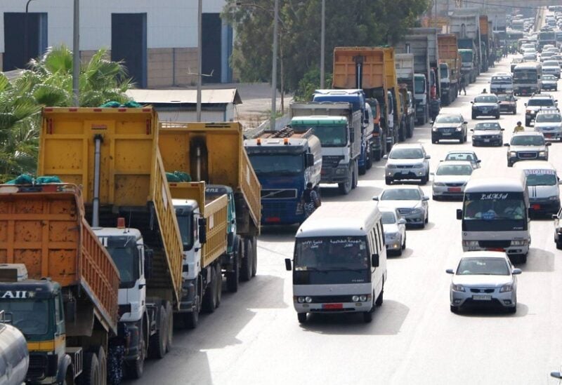 Federations and Unions of Lebanon's Land Transport Sector declared the start of massive protests on Wednesday