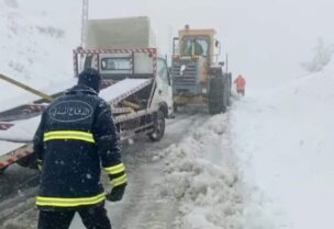 Snowstorm sweeps Lebanon