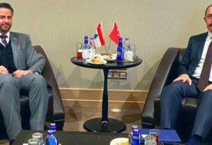 Economy Minister Salam meets with his Turkish counterpart