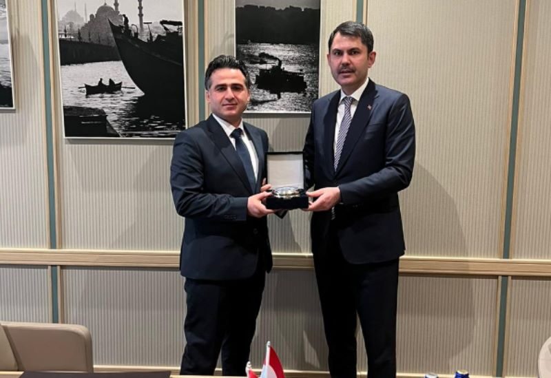 Minister Hamieh meets with his Turkish Counterpart