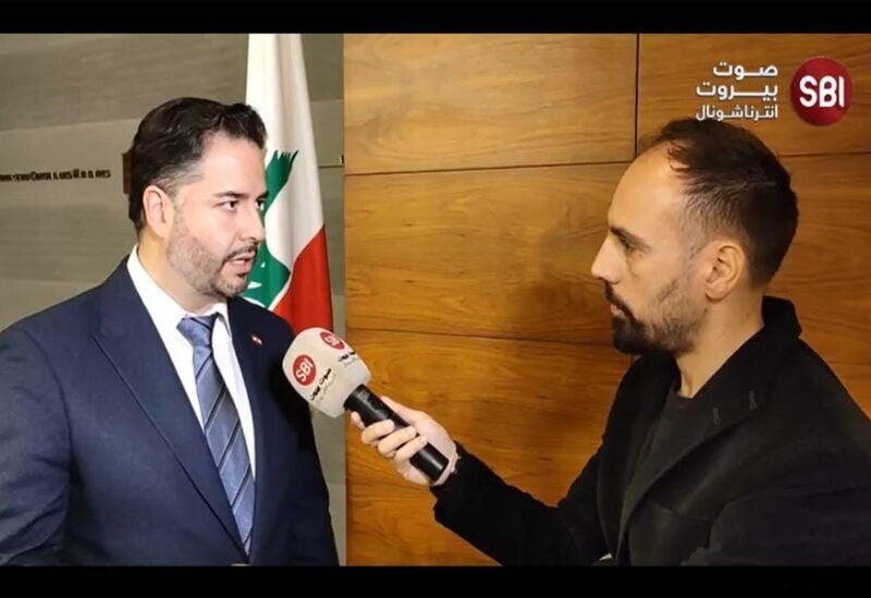 Minister of Economy and Trade Amin Salam in an exclusive interview with SBI