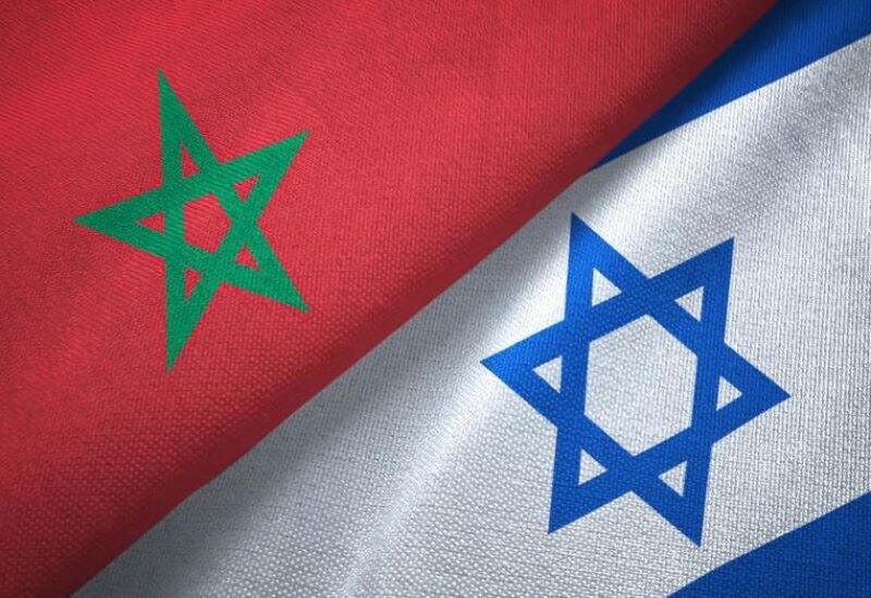 Morocco, Israel flags