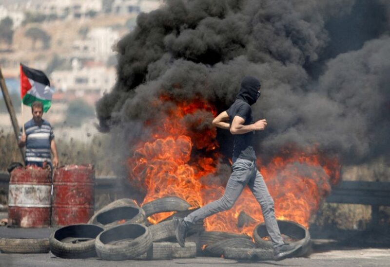 Palestinian demonstrator