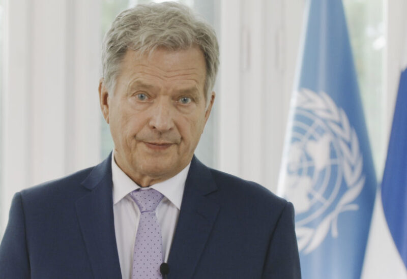 Finland's President Sauli Niinisto