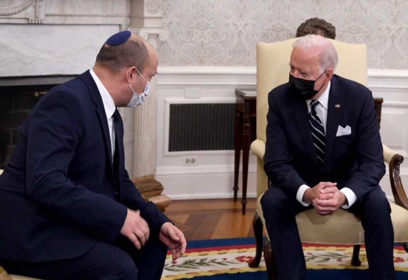 U.S. President Joe Biden meets with Israeli Prime Minister Naftali Bennett