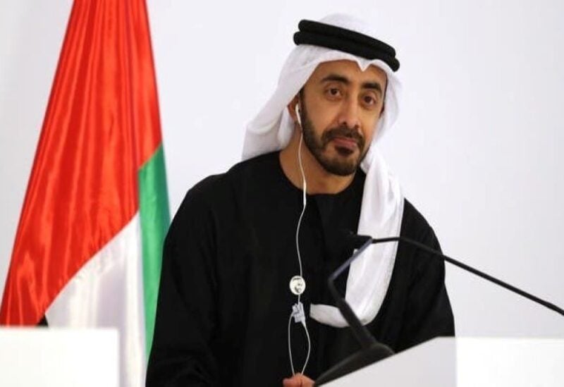 UAE Minister of Foreign Affairs Sheikh Abdullah bin Zayed