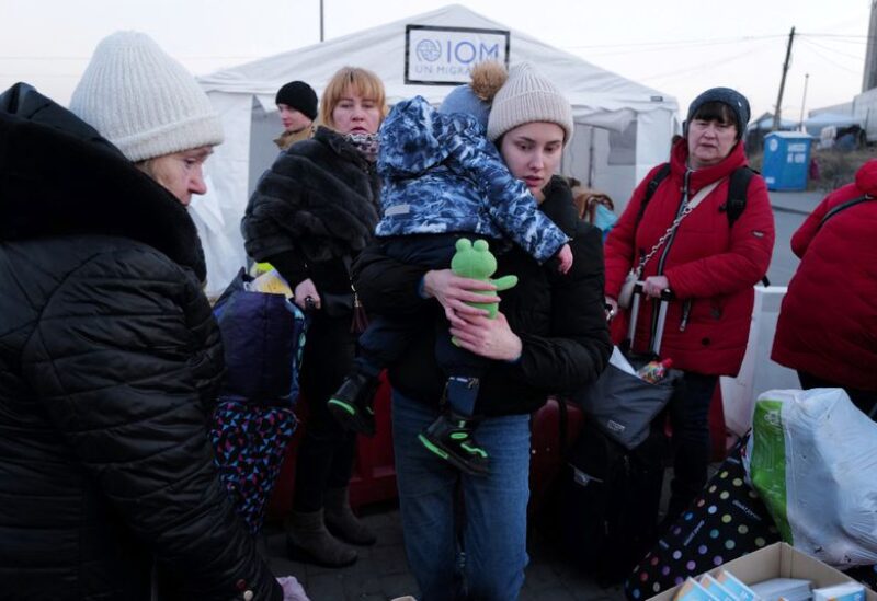 Refugee exodus reaches 2.8 million as Russian strikes hit west Ukraine