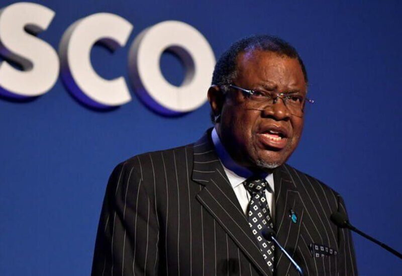 President of Namibia Hage Gottfried Geingob